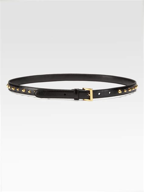 prada leather cinture belt|prada belts women's.